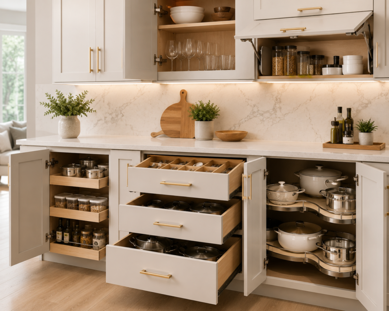 Cabinet Hardware and Storage