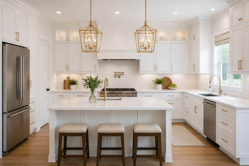 Kitchen cabinet project in Oakville, ON