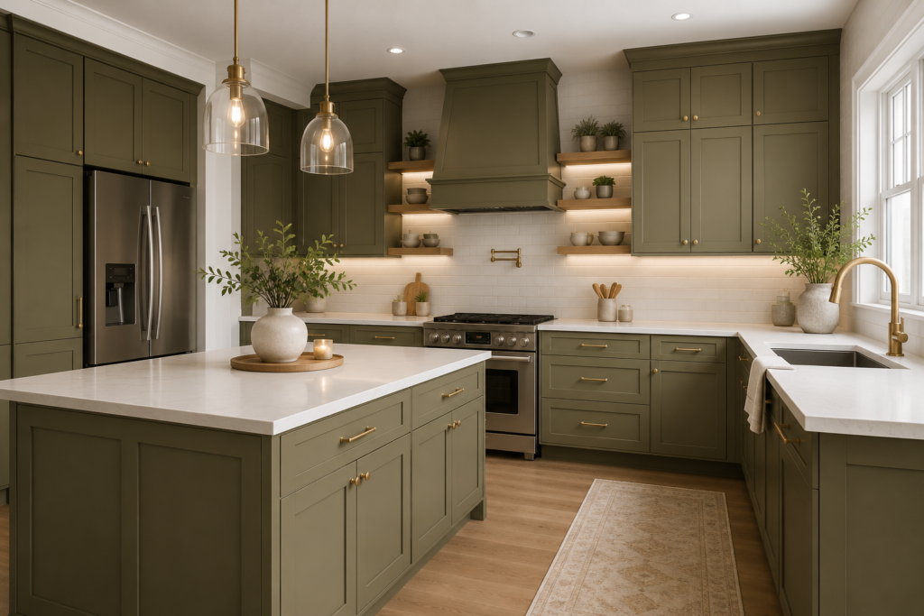 Kitchen cabinet project in North York, ON