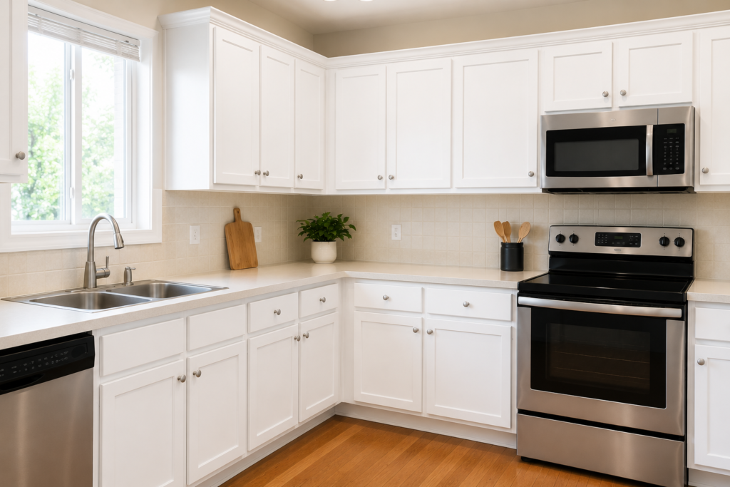 Kitchen cabinet project in Calgary, AB
