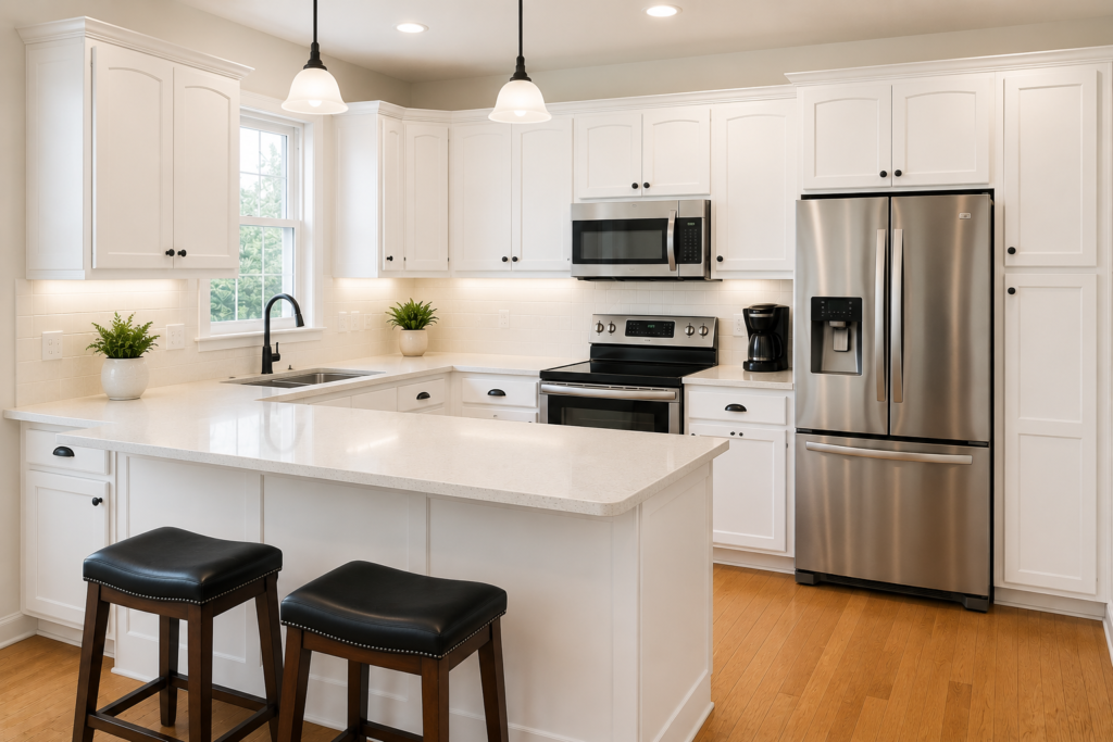 Kitchen cabinet project in Vancouver, BC