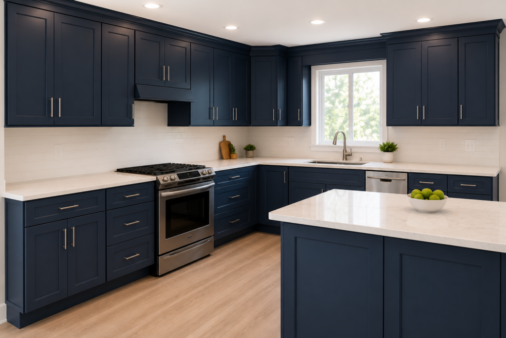 Kitchen cabinet project in Edmonton, AB