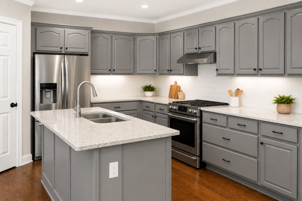 Kitchen cabinet project in Winnipeg, MB