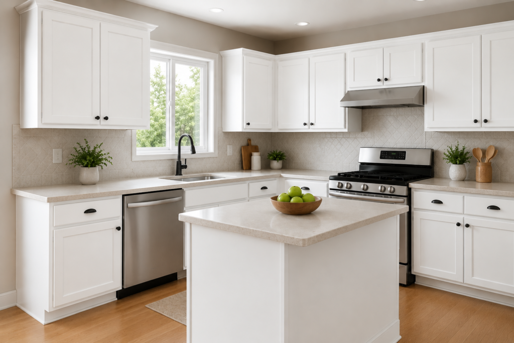 Kitchen cabinet project in Victoria, BC
