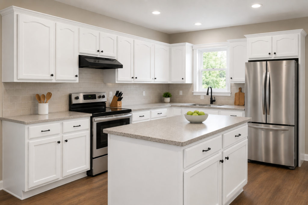 Kitchen cabinet project in Montreal, QC